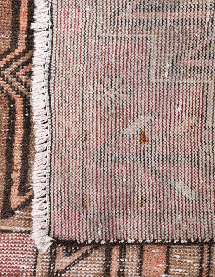 Detail image of 2' 9 x 9' 8  Hand Knotted Ultra Vintage Persian Wool Runner Rug