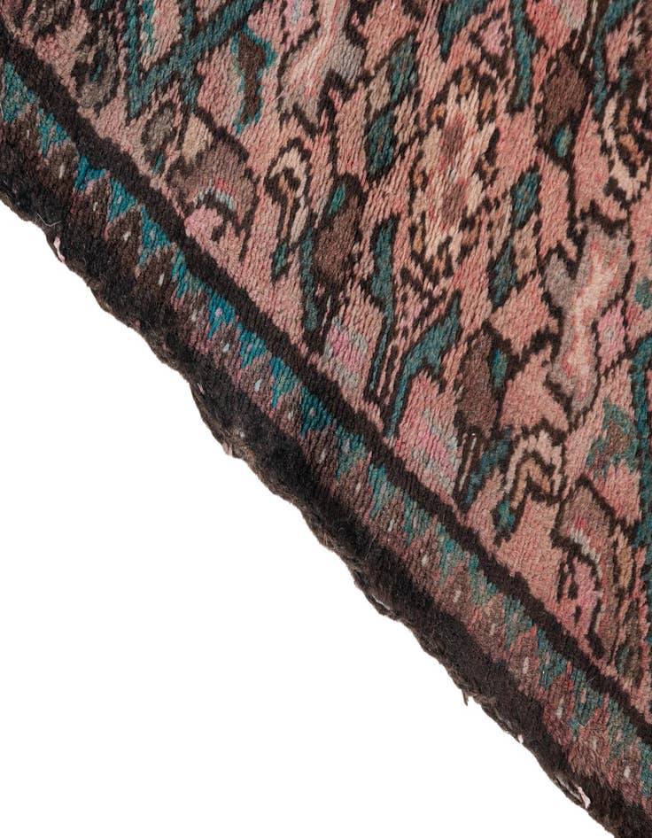Detail image of 2' 4 x 8' 1  Hand Knotted Ultra Vintage Persian Wool Runner Rug