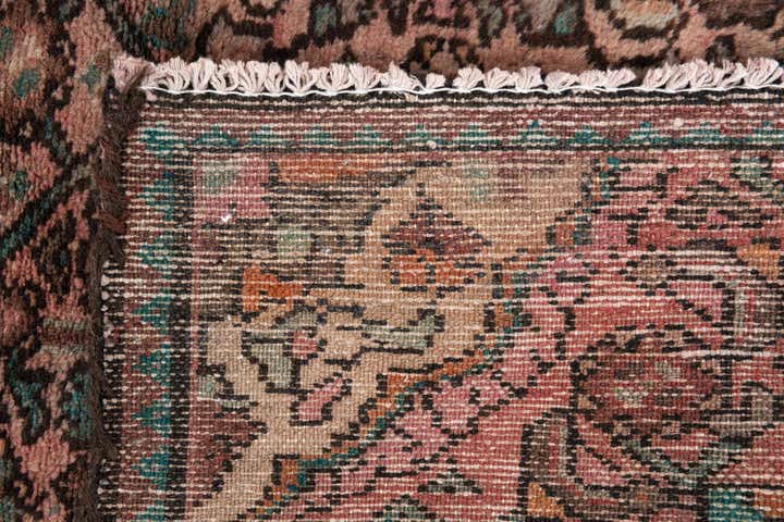2' 4 x 8' 1 Hand Knotted Ultra Vintage Persian Wool Runner Rug