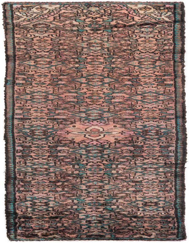 Primary image 2' 4 x 8' 1  Hand Knotted Ultra Vintage Persian Wool Runner Rug