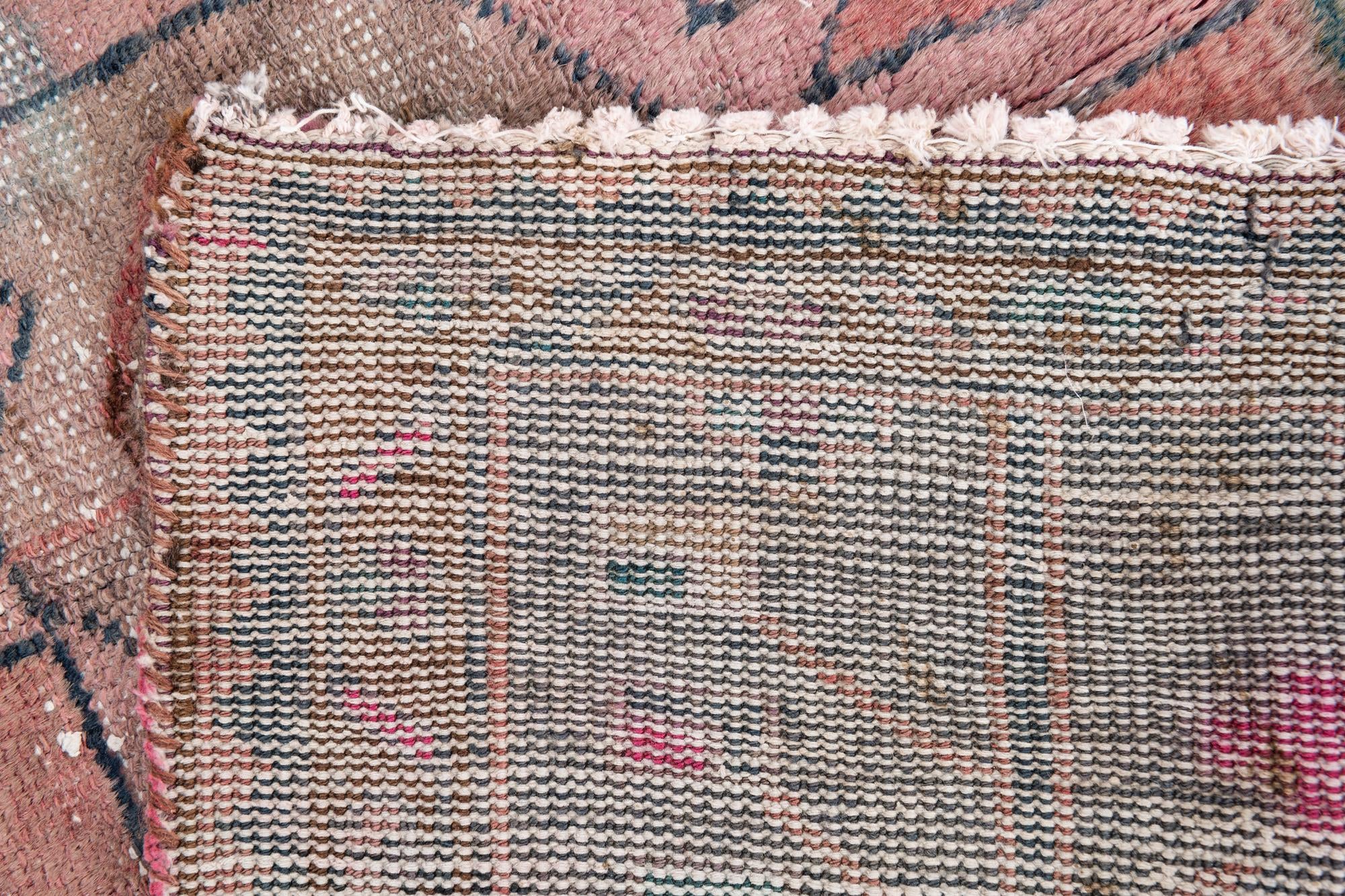 110cm x 240cm anudado a mano Ultra Vintage Alfombra Persa Lana Pasillera