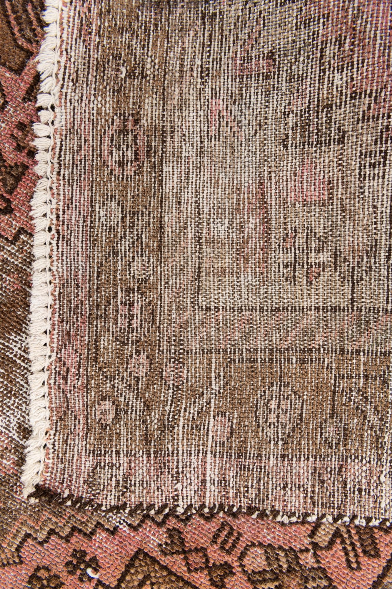 2' 10 x 5' 10 Hand Knotted Ultra Vintage Persian Wool Runner Rug