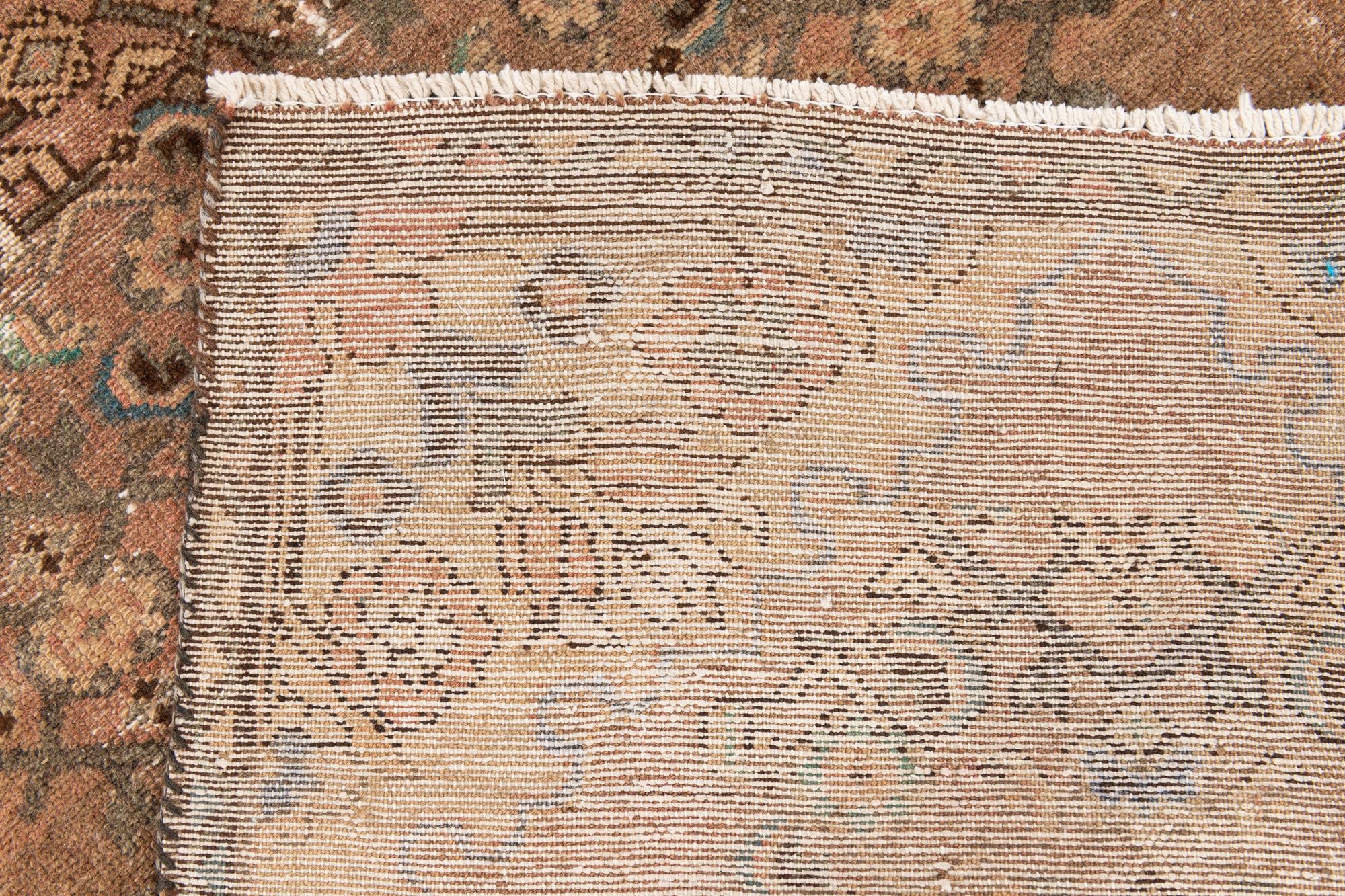 85cm x 300cm anudado a mano Ultra Vintage Alfombra Persa Lana Pasillera