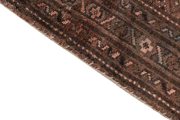 3' 6 x 9' 10 Hand Knotted Ultra Vintage Persian Wool Runner Rug