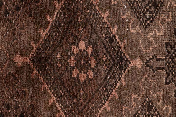 3' 6 x 9' 10 Hand Knotted Ultra Vintage Persian Wool Runner Rug