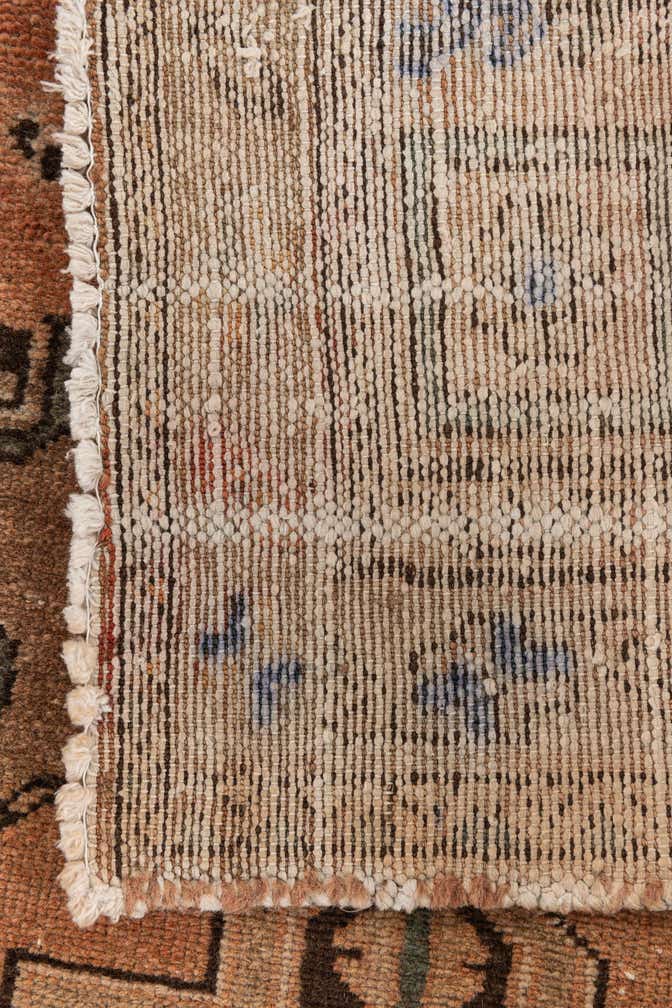 3' 7 x 9' Hand Knotted Ultra Vintage Persian Wool Runner Rug