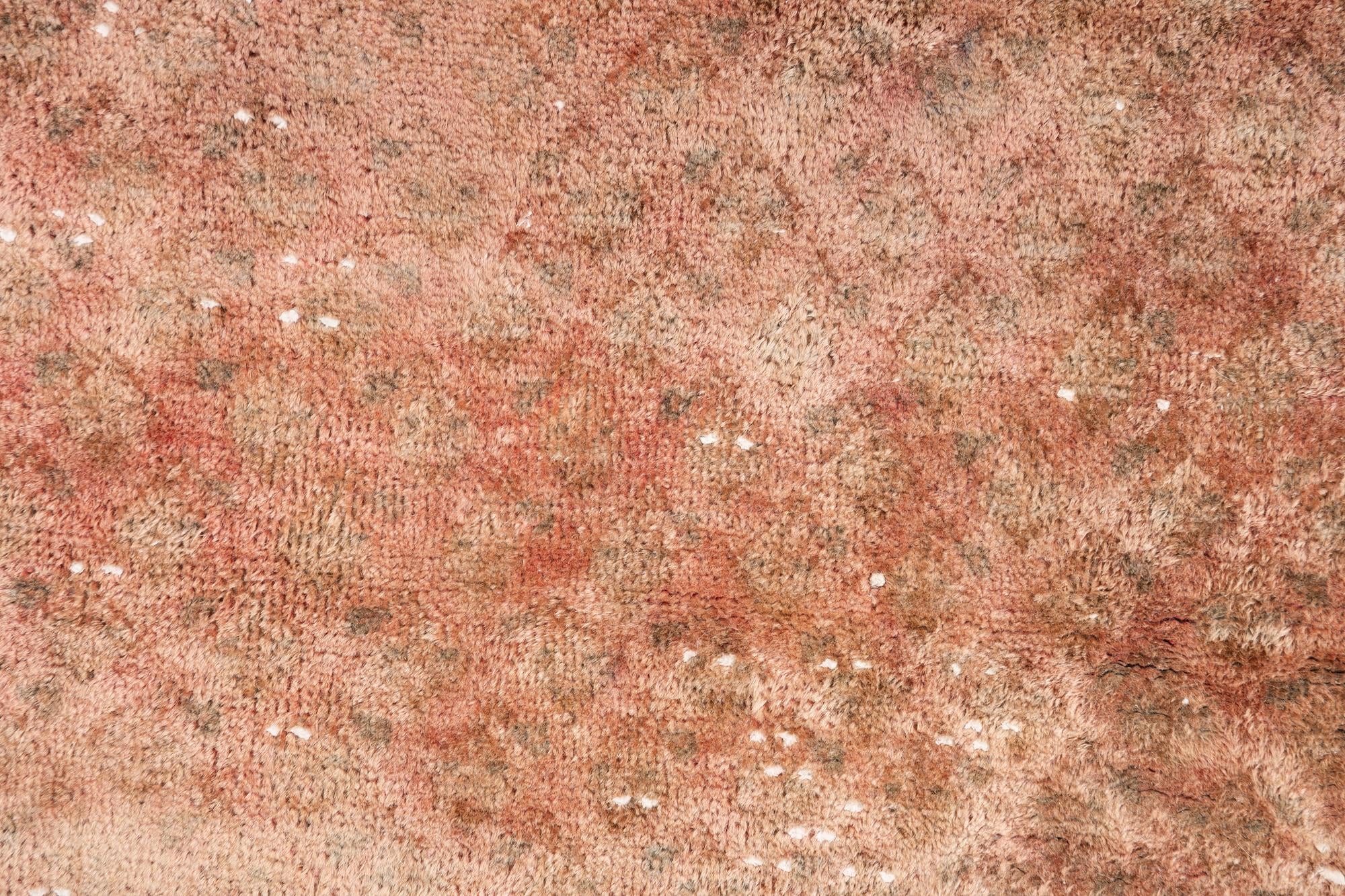3' 6 x 10' 5 Hand Knotted Ultra Vintage Persian Wool Runner Rug