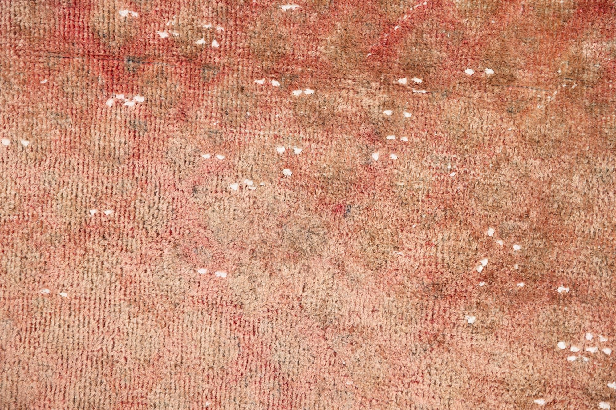 3' 6 x 10' 5 Hand Knotted Ultra Vintage Persian Wool Runner Rug