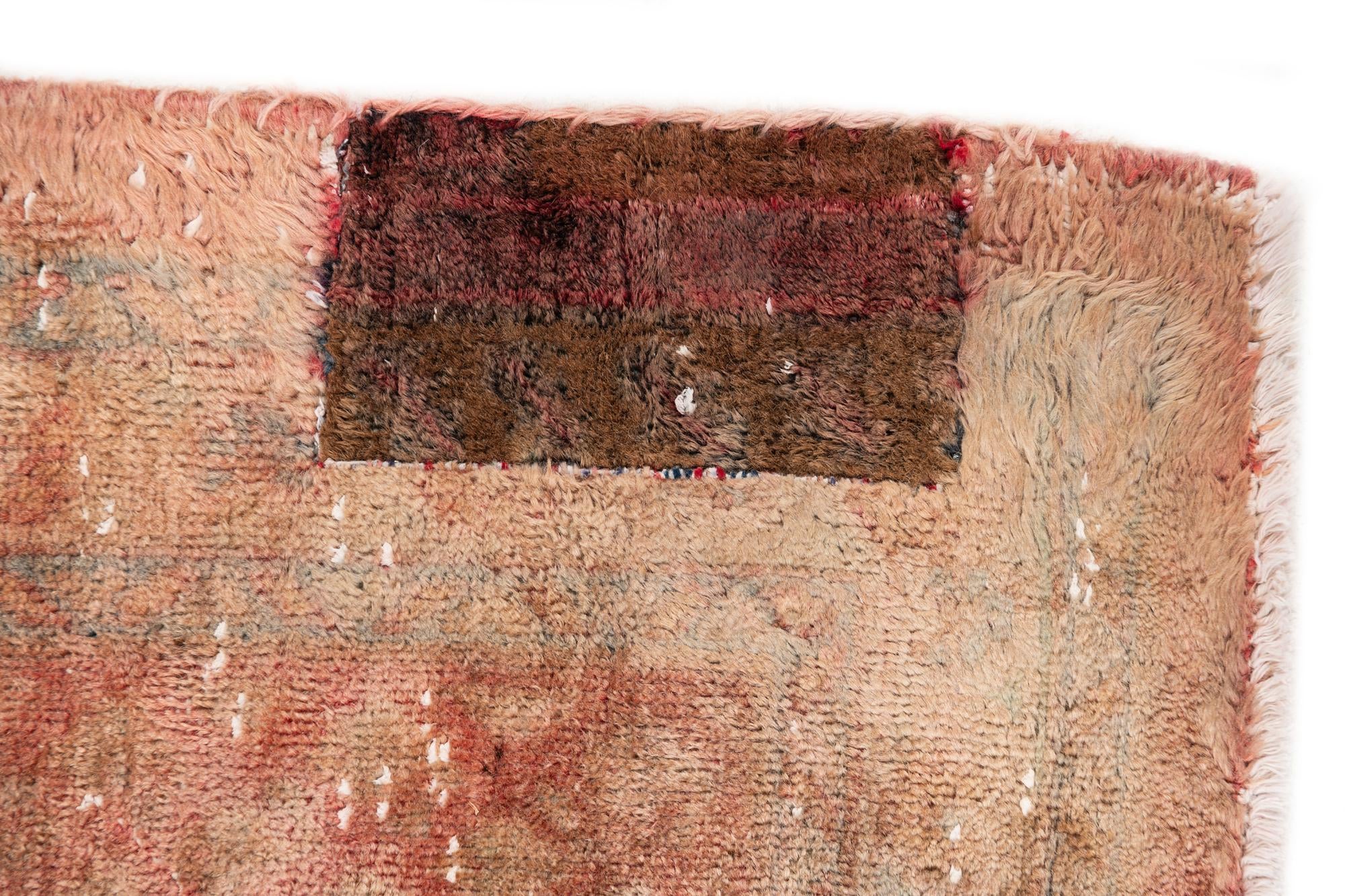 3' 6 x 10' 5 Hand Knotted Ultra Vintage Persian Wool Runner Rug