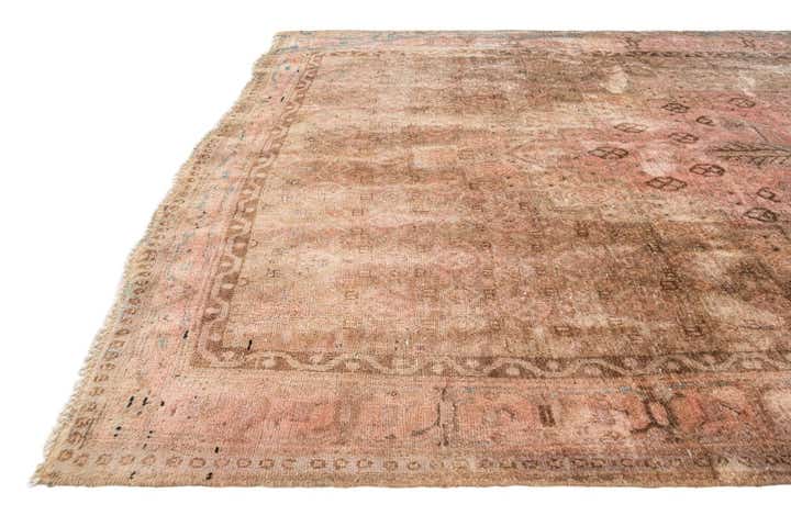 5' x 10' 4 Hand Knotted Ultra Vintage Persian Wool Runner Rug