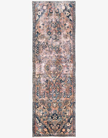 2' 2 x 7' 10 Hand Knotted Ultra Vintage Persian Wool Runner Rug