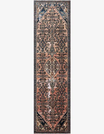 2' 8 x 9' 6 Hand Knotted Ultra Vintage Persian Wool Runner Rug