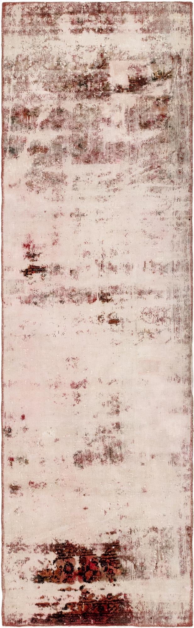 Primary image 2' 10 x 10'  Hand Knotted Ultra Vintage Persian Wool Runner Rug