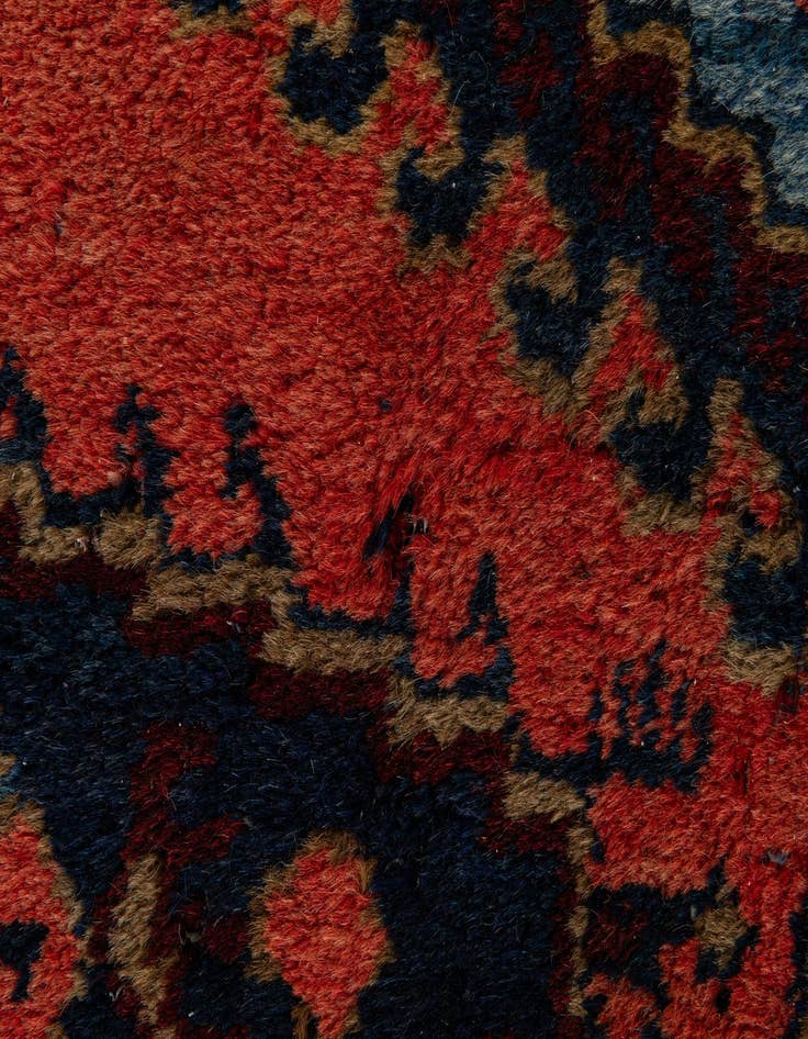 Detail image of 2' 9 x 10' 5  Hand Knotted Yalameh Wool Runner Rug