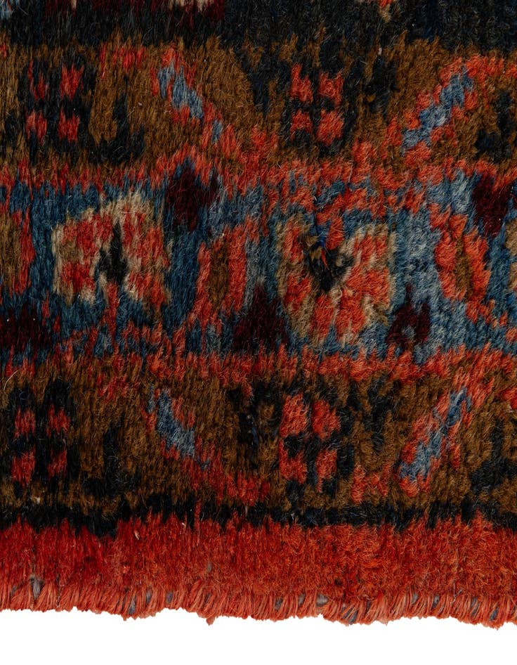 Detail image of 2' 9 x 10' 5  Hand Knotted Yalameh Wool Runner Rug