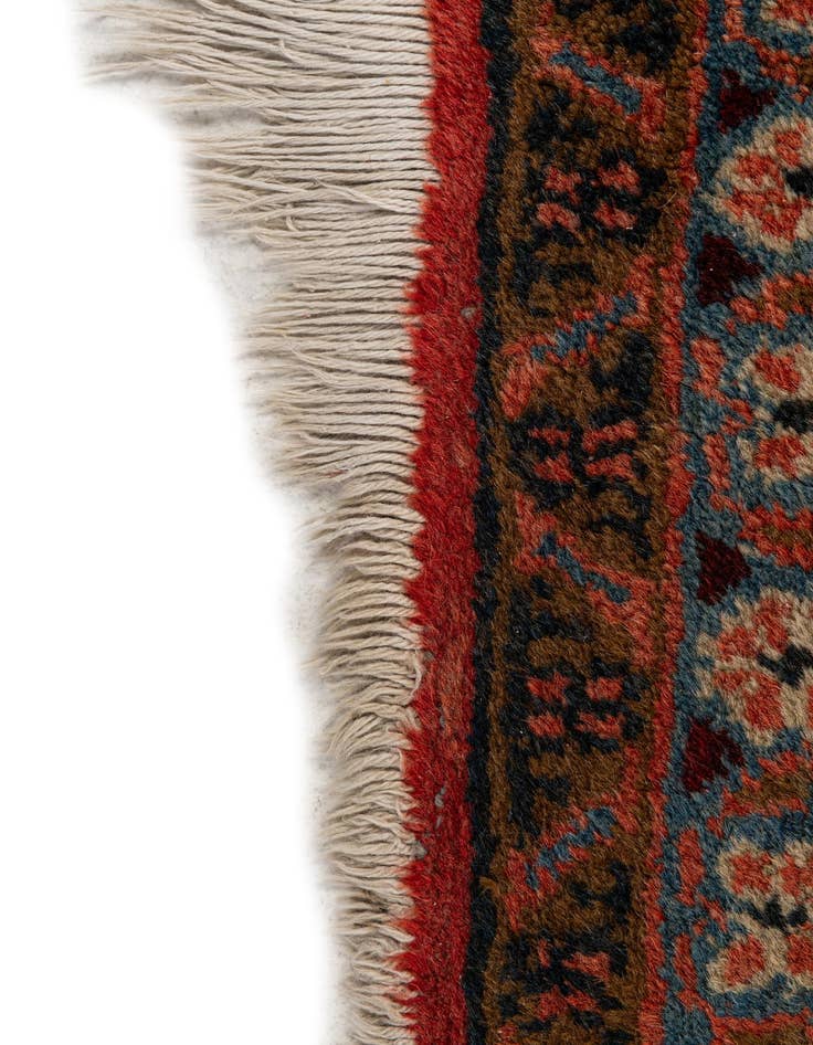 Detail image of 2' 9 x 10' 5  Hand Knotted Yalameh Wool Runner Rug