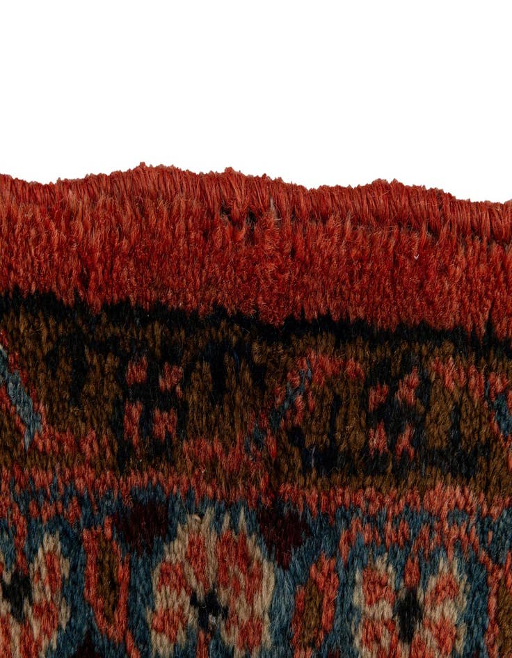 Detail image of 2' 9 x 10' 5  Hand Knotted Yalameh Wool Runner Rug