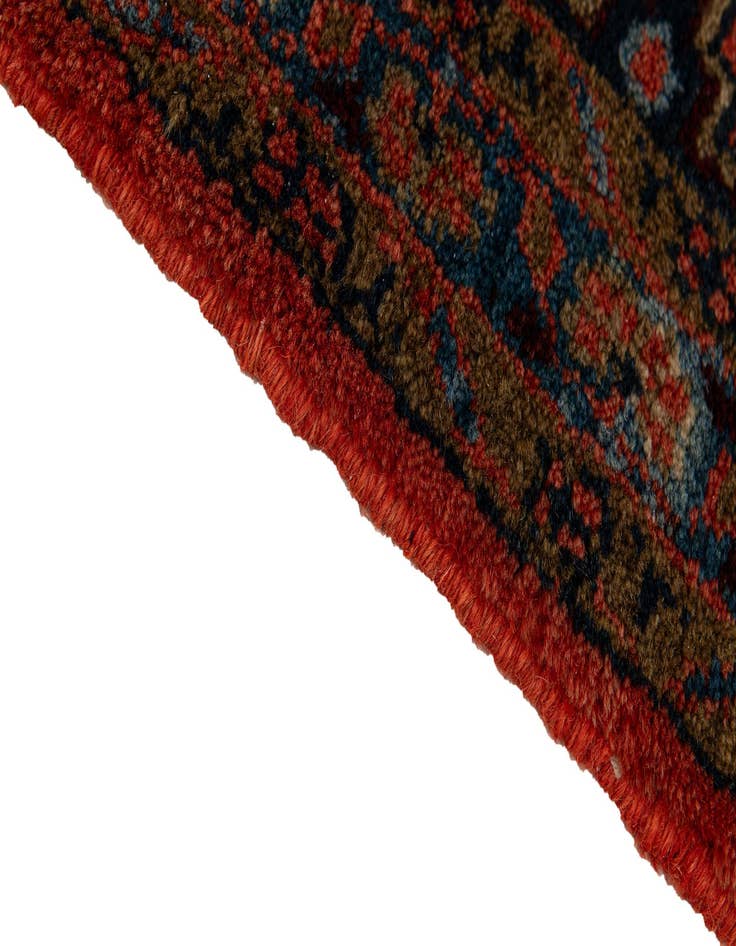 Detail image of 2' 9 x 10' 5  Hand Knotted Yalameh Wool Runner Rug
