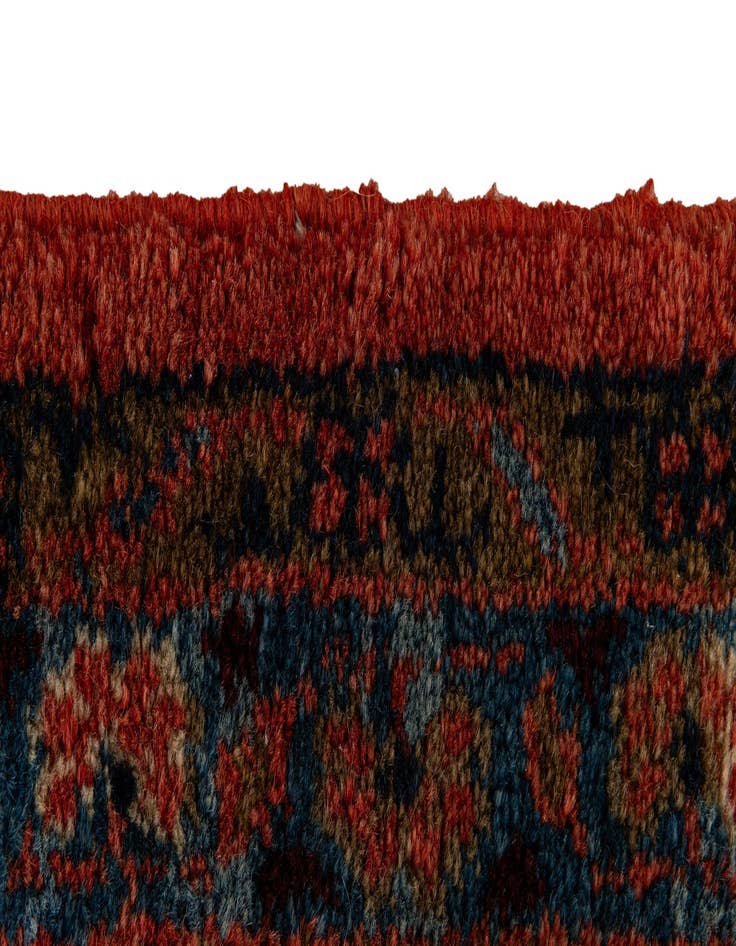 Detail image of 2' 9 x 10' 5  Hand Knotted Yalameh Wool Runner Rug