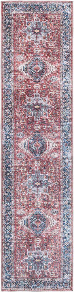 2' x 8' Washable Yara Runner Rug