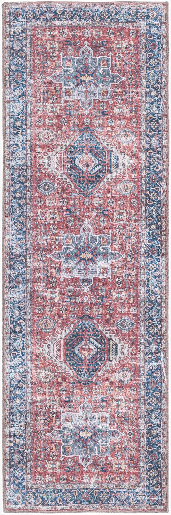 2' x 6'  Washable Yara Runner Rug