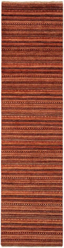 Detail image of 2' 7 x 10' Hand Knotted Ziegler Wool Runner Rug