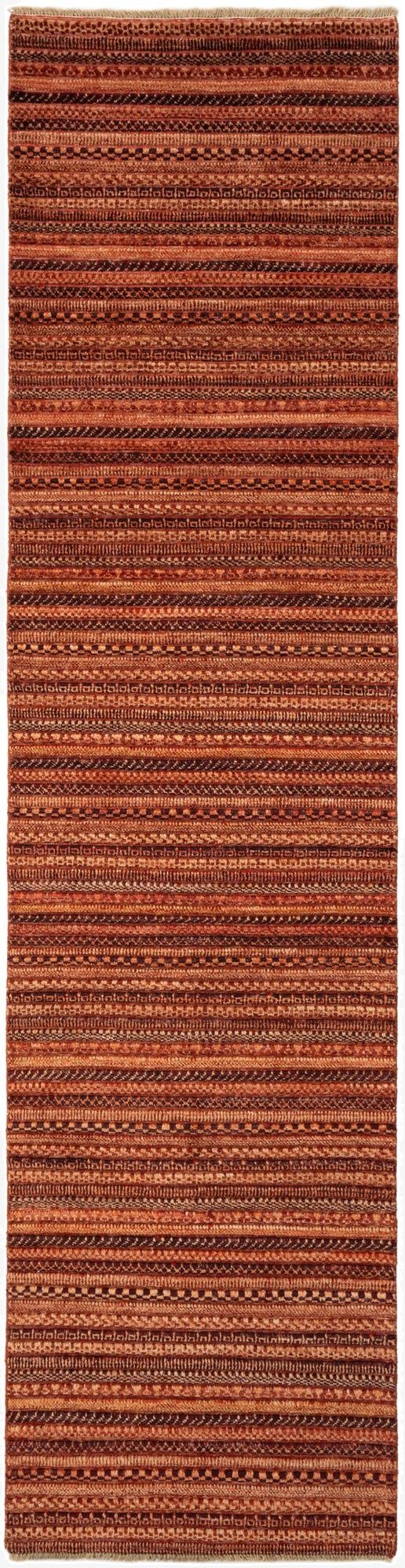 2' 7 x 10'  Hand Knotted Ziegler Wool Runner Rug