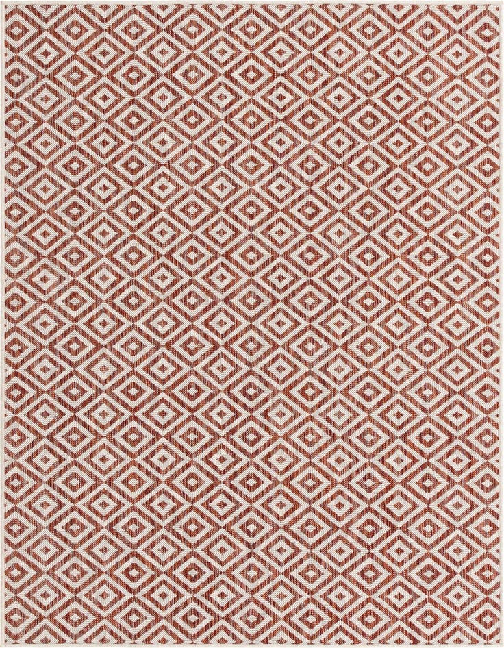 Detail image of 1' 4 x 1' 4 Easy-Clean Jill Zarin Costa Rica Indoor / Outdoor Sample Rug