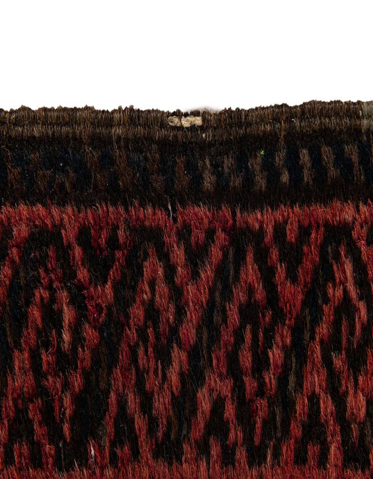 Detail image of 2' 2 x 2' 4  Hand Knotted Balouch Persian Wool Square Rug