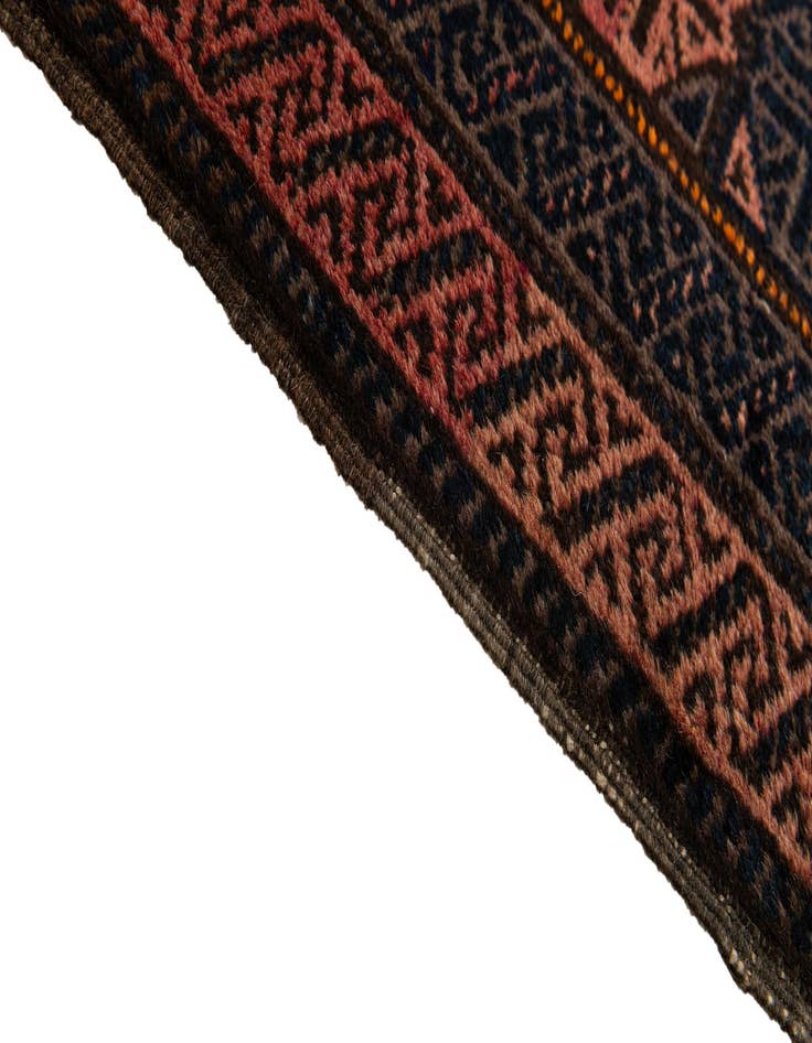 Detail image of 2' 2 x 2' 4  Hand Knotted Balouch Persian Wool Square Rug