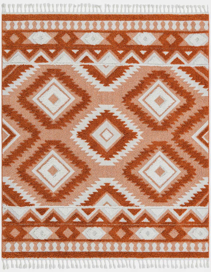 Detail image of 7' 10 x 7' 10 Boho Square Rug