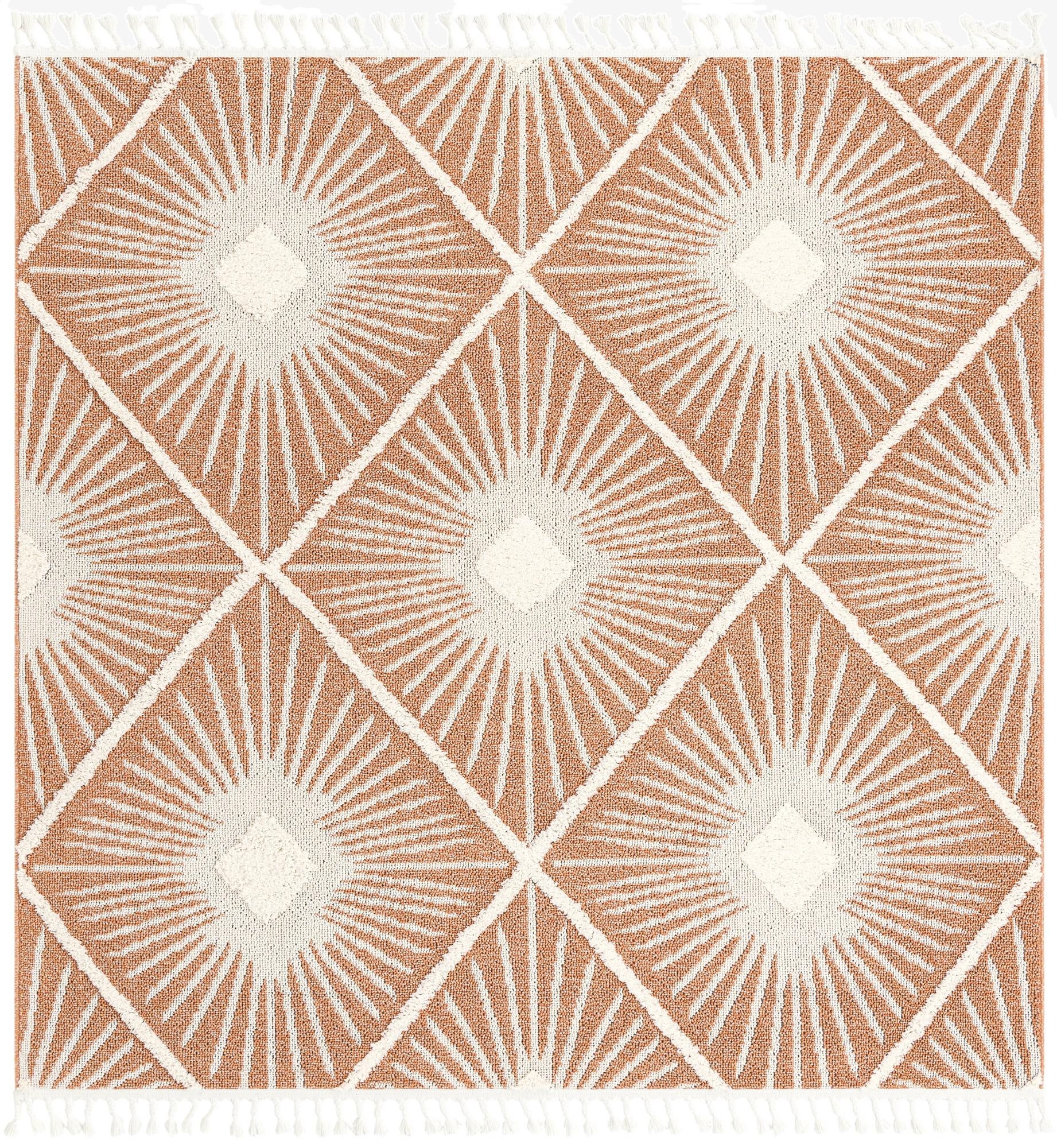 Primary image 7' 10 x 7' 10 Boho Square Rug