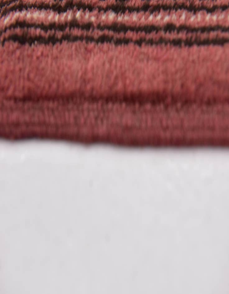 Detail image of 6' 3 x 6' 4 Hand Knotted Bokhara Wool Square Rug