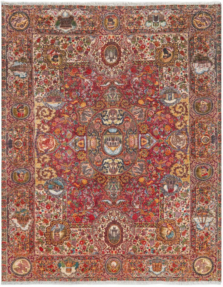 Detail image of 5' 1 x 5' 1 Boutique Square Rug