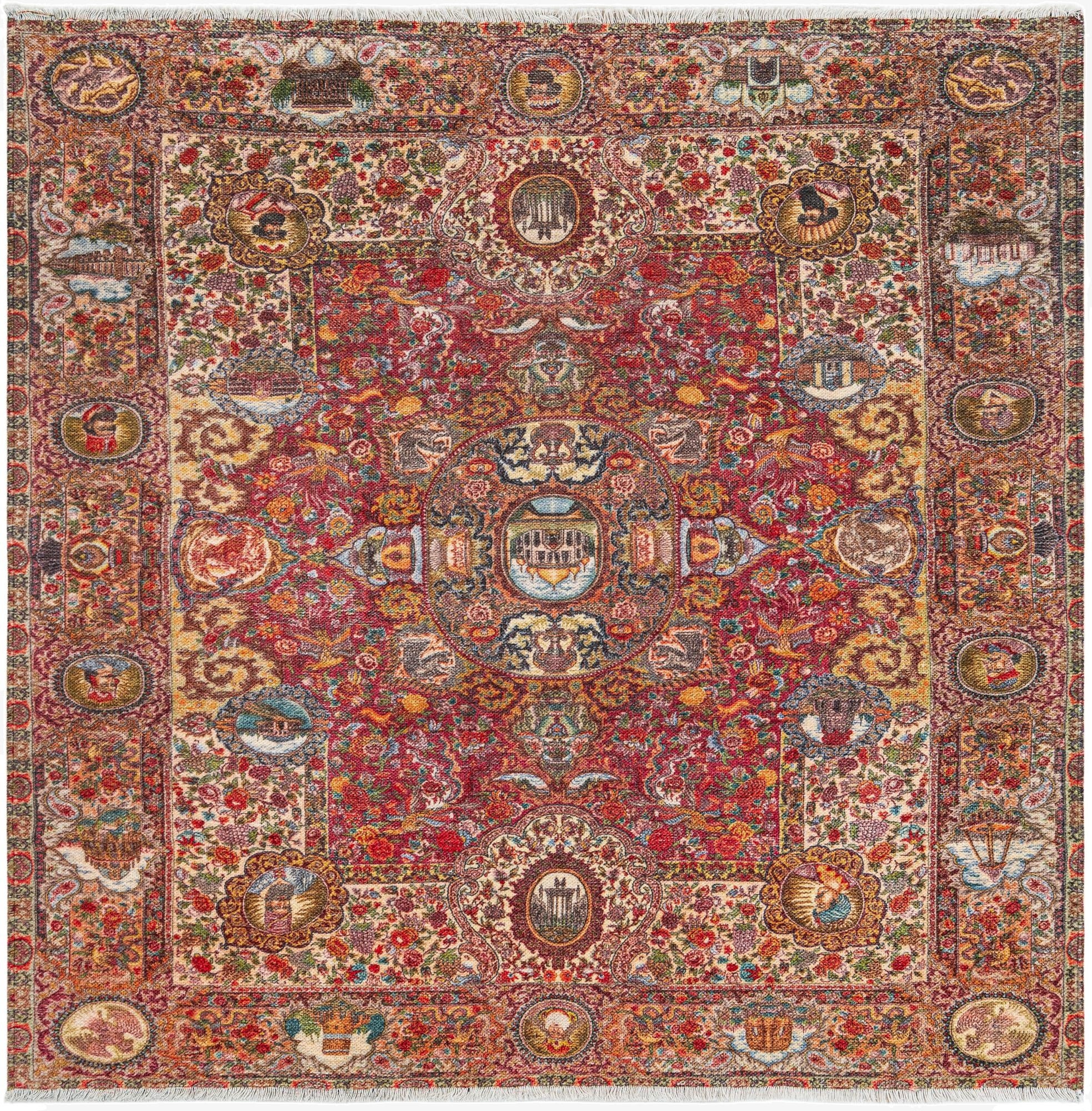 5' 1 x 5' 1 Boutique Square Rug