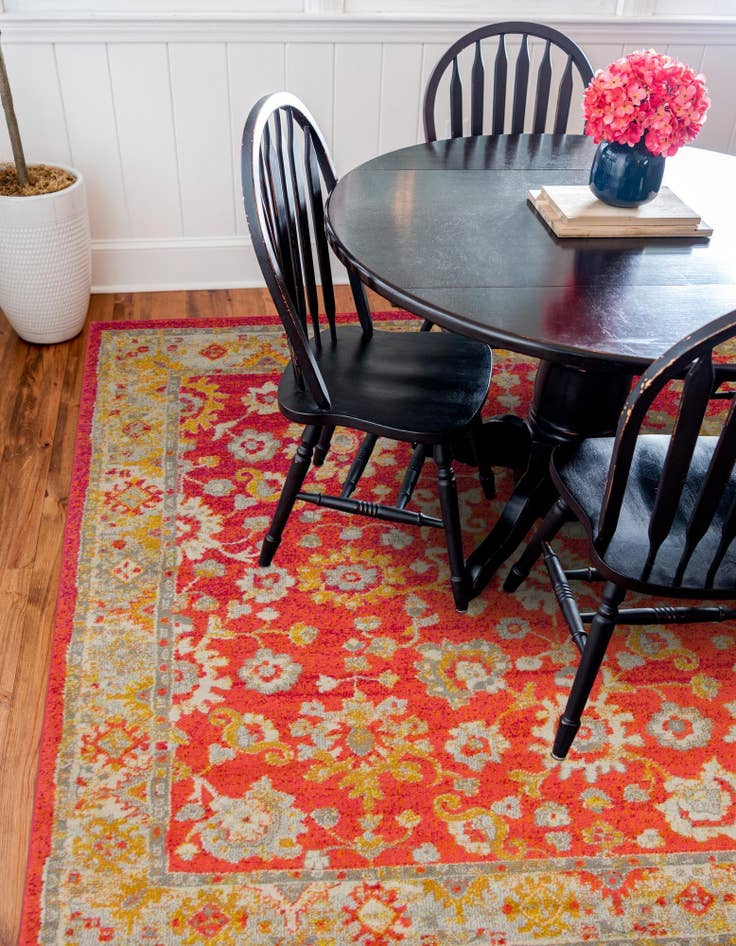 Detail image of 8' x 8' Carrington Square Rug