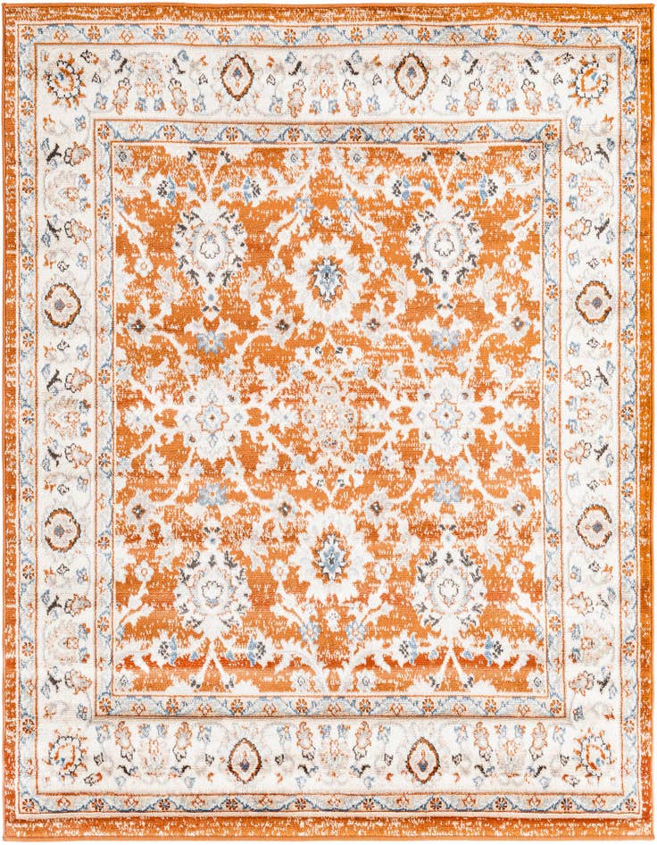 Detail image of 5' 3 x 5' 3 Charlotte Square Rug