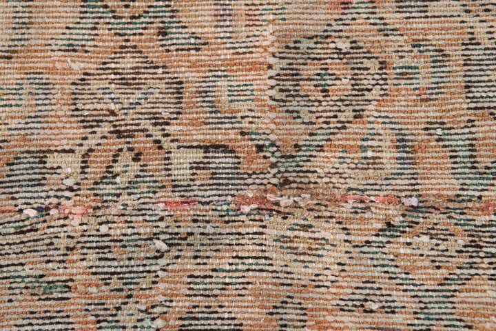 2' 10 x 9' 2 Hand Knotted Hamedan Persian Wool Square Rug