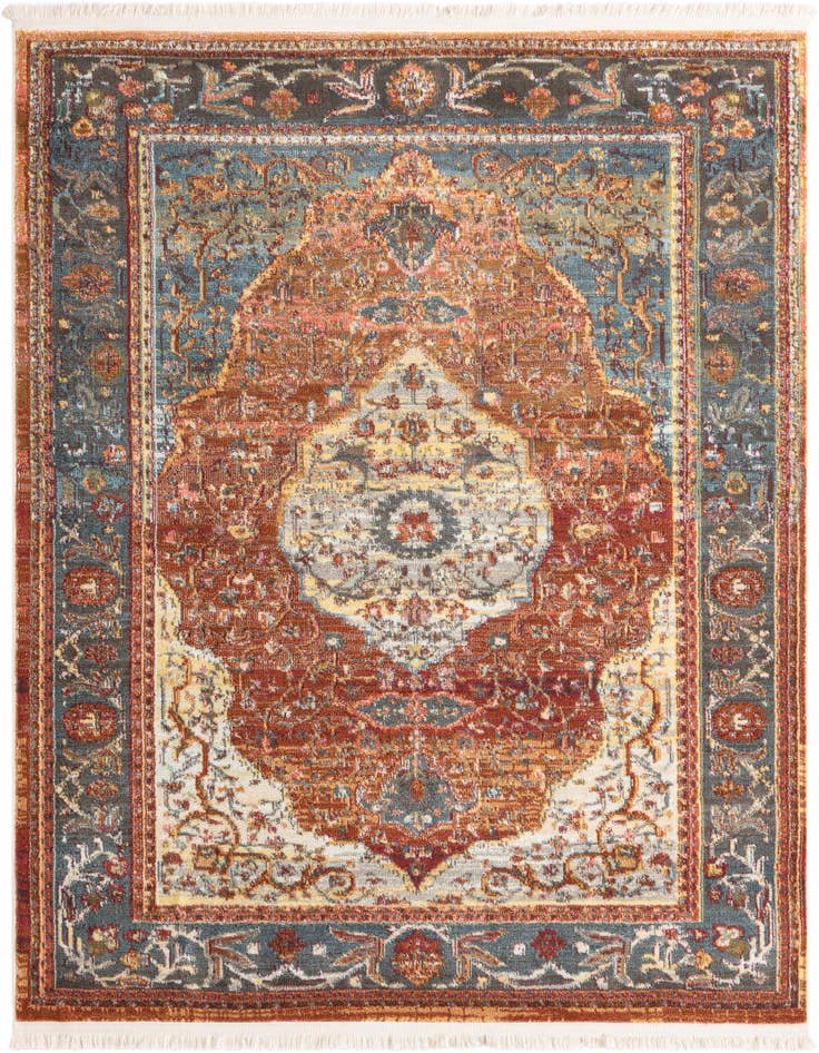 Detail image of 5' 3 x 5' 3 Havana Square Rug