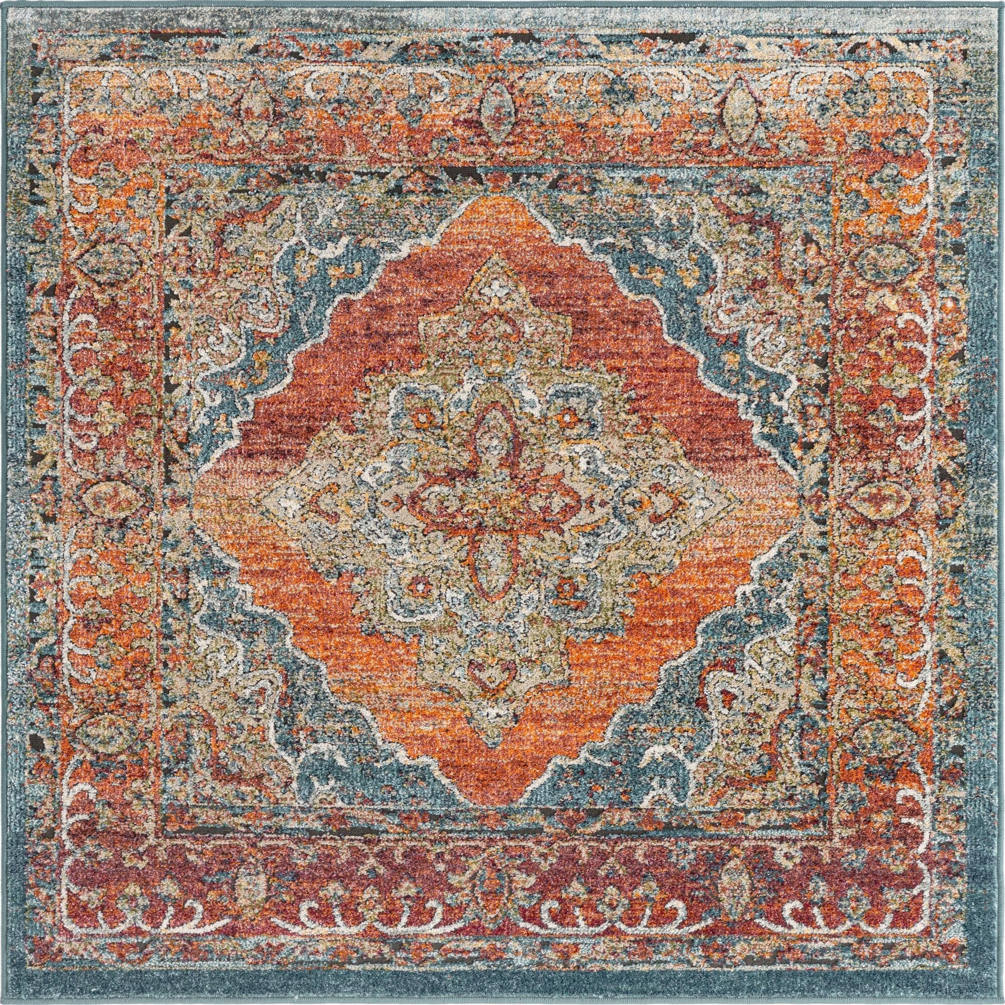 Primary image 5' x 5' Isabella Square Rug