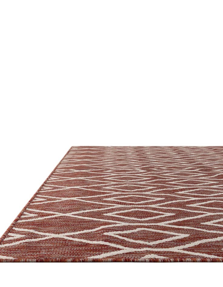 Detail image of 7' 10 x 7' 10 Easy-Clean Jill Zarin Turks and Caicos Indoor / Outdoor Square Rug