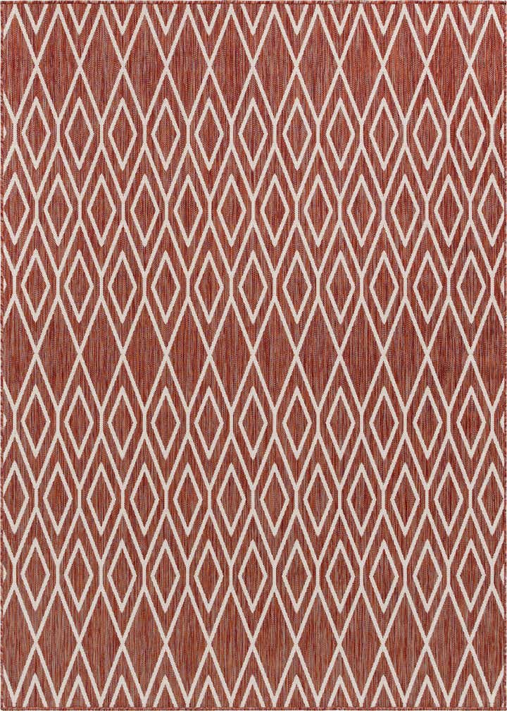 7' 10 x 7' 10 Easy-Clean Jill Zarin Turks and Caicos Indoor / Outdoor Square Rug