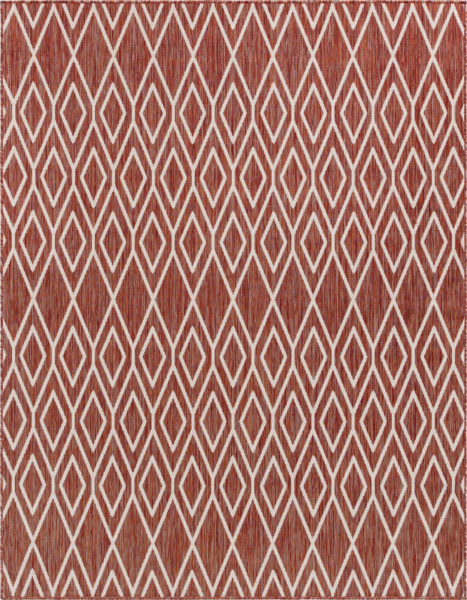 7' 10 x 7' 10 Easy-Clean Jill Zarin Turks and Caicos Indoor / Outdoor Square Rug