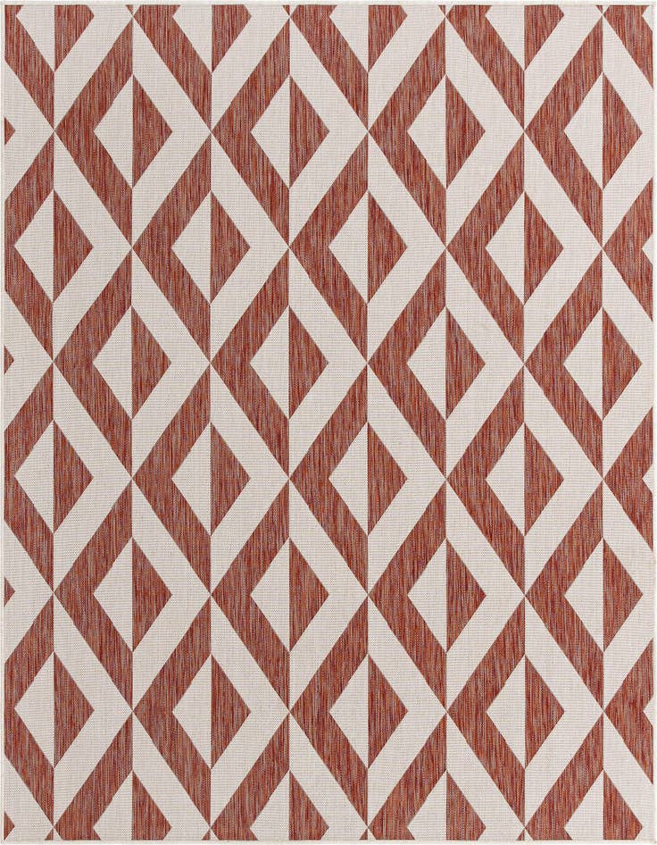 Detail image of 7' 10 x 7' 10 Easy-Clean Jill Zarin Napa Indoor / Outdoor Square Rug
