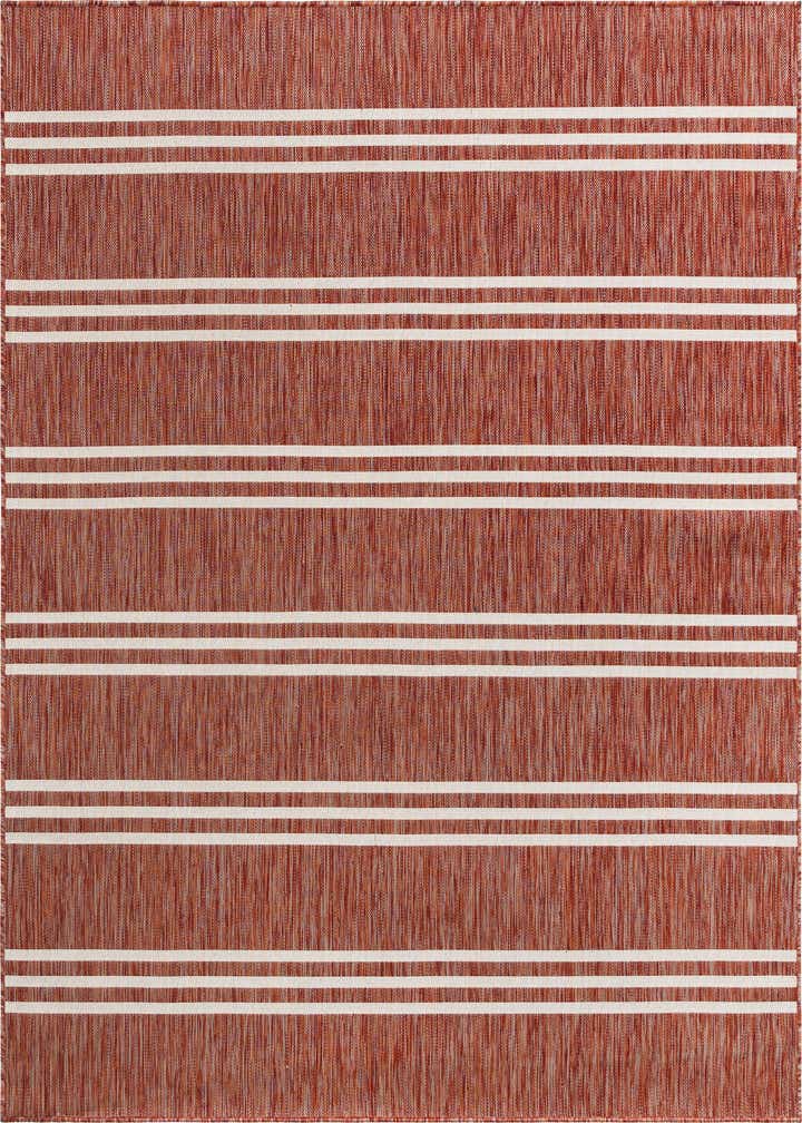 7' 10 x 7' 10 Easy-Clean Jill Zarin Anguilla Indoor / Outdoor Square Rug
