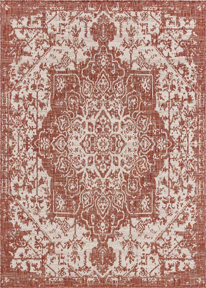 10' 8 x 10' 8 Easy-Clean Jill Zarin Dubai Indoor / Outdoor Square Rug