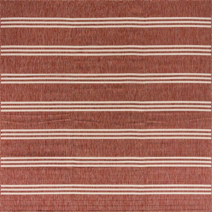 Detail image of 10' 8 x 10' 8 Easy-Clean Jill Zarin Anguilla Indoor / Outdoor Square Rug