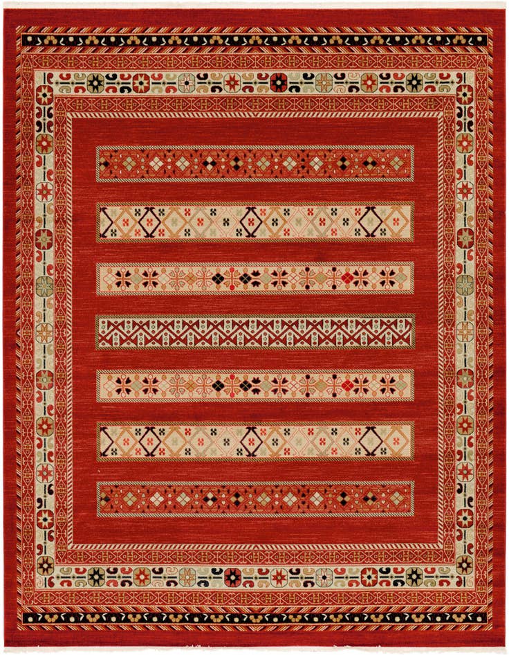 Detail image of 10' x 10' Kashkuli Gabbeh Square Rug