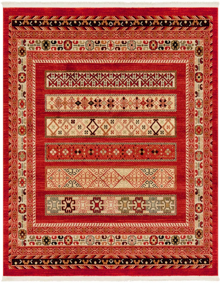 Detail image of 6' x 6' Kashkuli Gabbeh Square Rug
