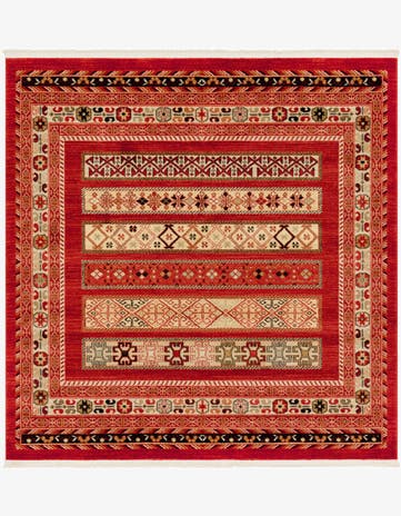 6' x 6' Kashkuli Gabbeh Square Rug